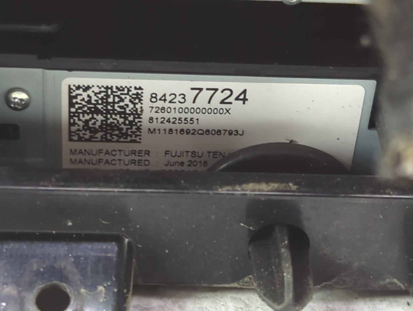 2019-2022 Chevrolet Equinox Radio Control Panel 1464553 - Oemusedautoparts1.com