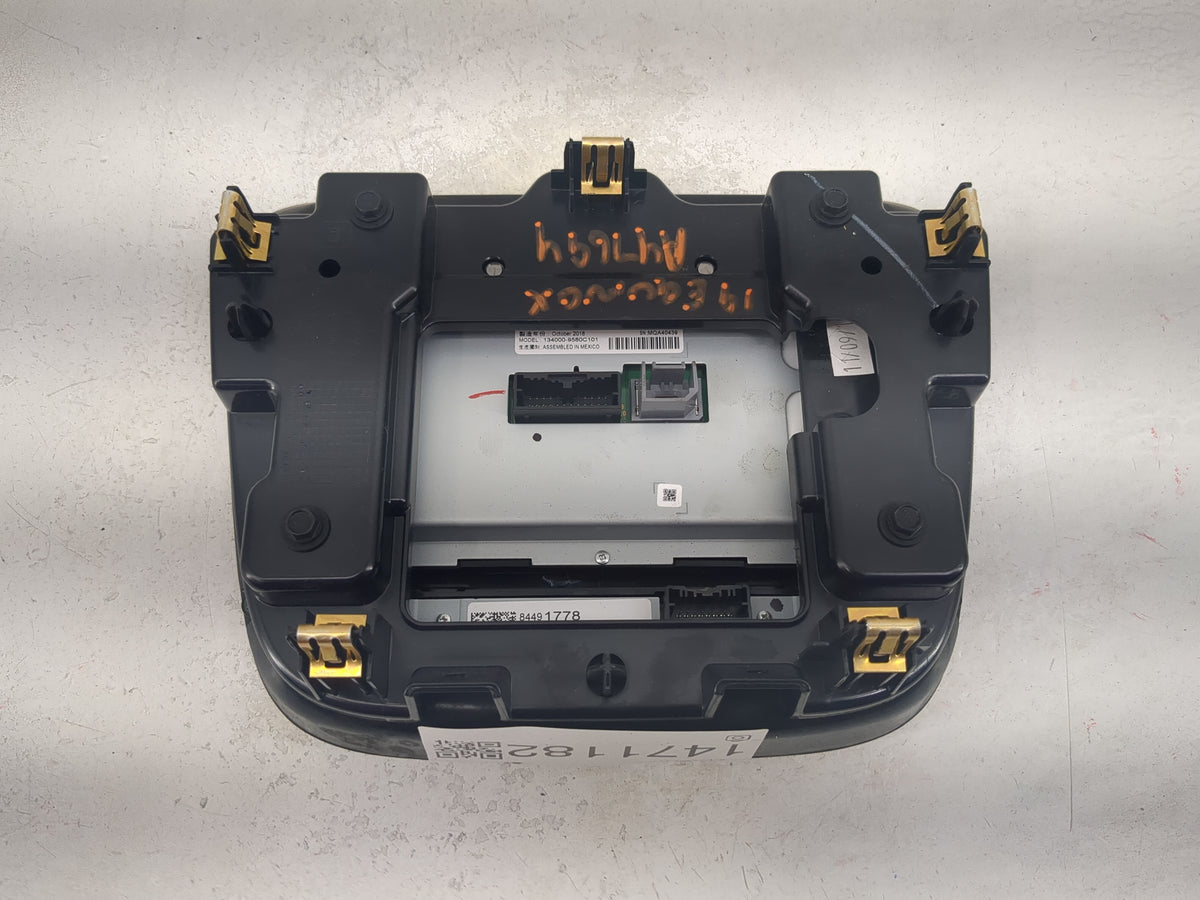 2019 Chevrolet Equinox Information Radio Display Screen 1471182 - Oemusedautoparts1.com
