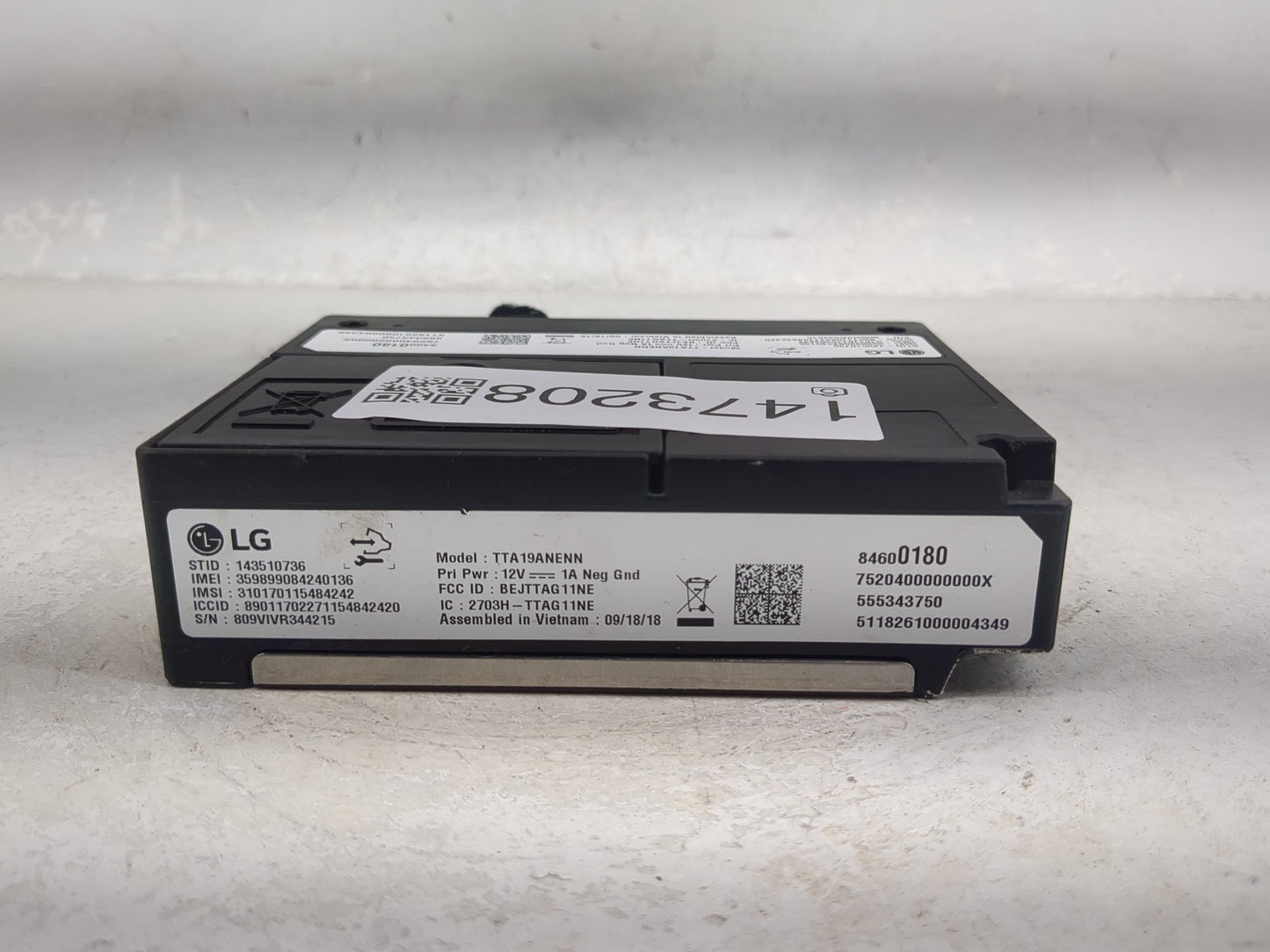 2019-2020 Chevrolet Equinox Telematics Control Module 1473208 - Oemusedautoparts1.com