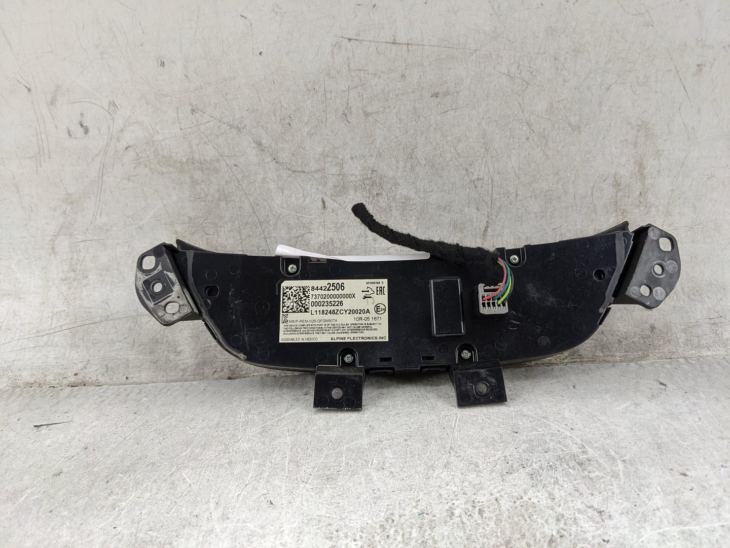 2019-2021 Chevrolet Equinox Climate Control Module Temperature AC/Heater Replacement P/N:84422506 7370200000000X Fits OEM Us