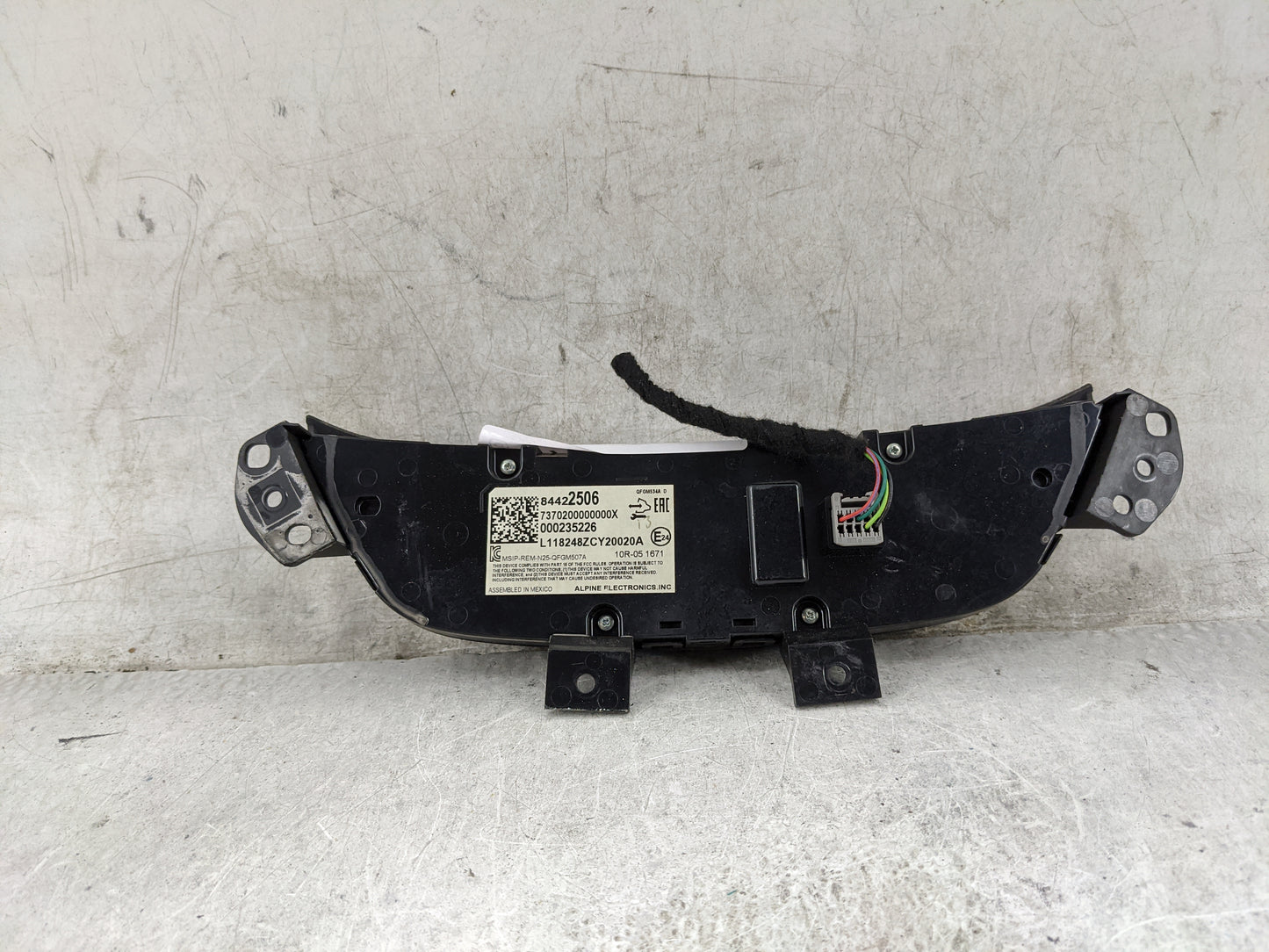 2019-2021 Chevrolet Equinox Climate Control Module Temperature AC/Heater Replacement P/N:84422506 7370200000000X Fits OEM Us