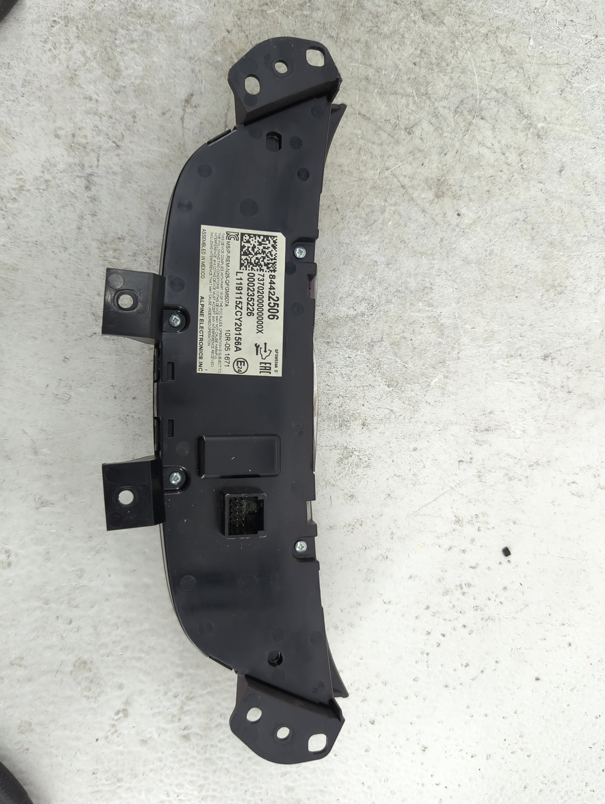 2018-2019 Chevrolet Equinox Climate Control Module Temperature AC/Heater Replacement P/N:84422506 MSIP-REM-N25-QFGM507A Fits