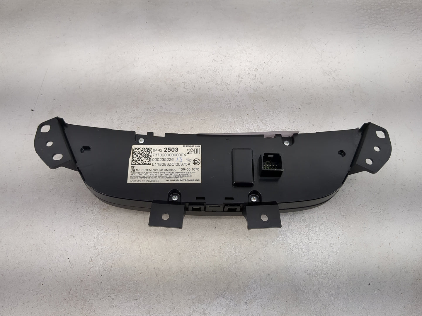 2019-2021 Chevrolet Equinox Climate Control Module Temperature AC/Heater Replacement P/N:84422503 7370200000000X Fits OEM Us