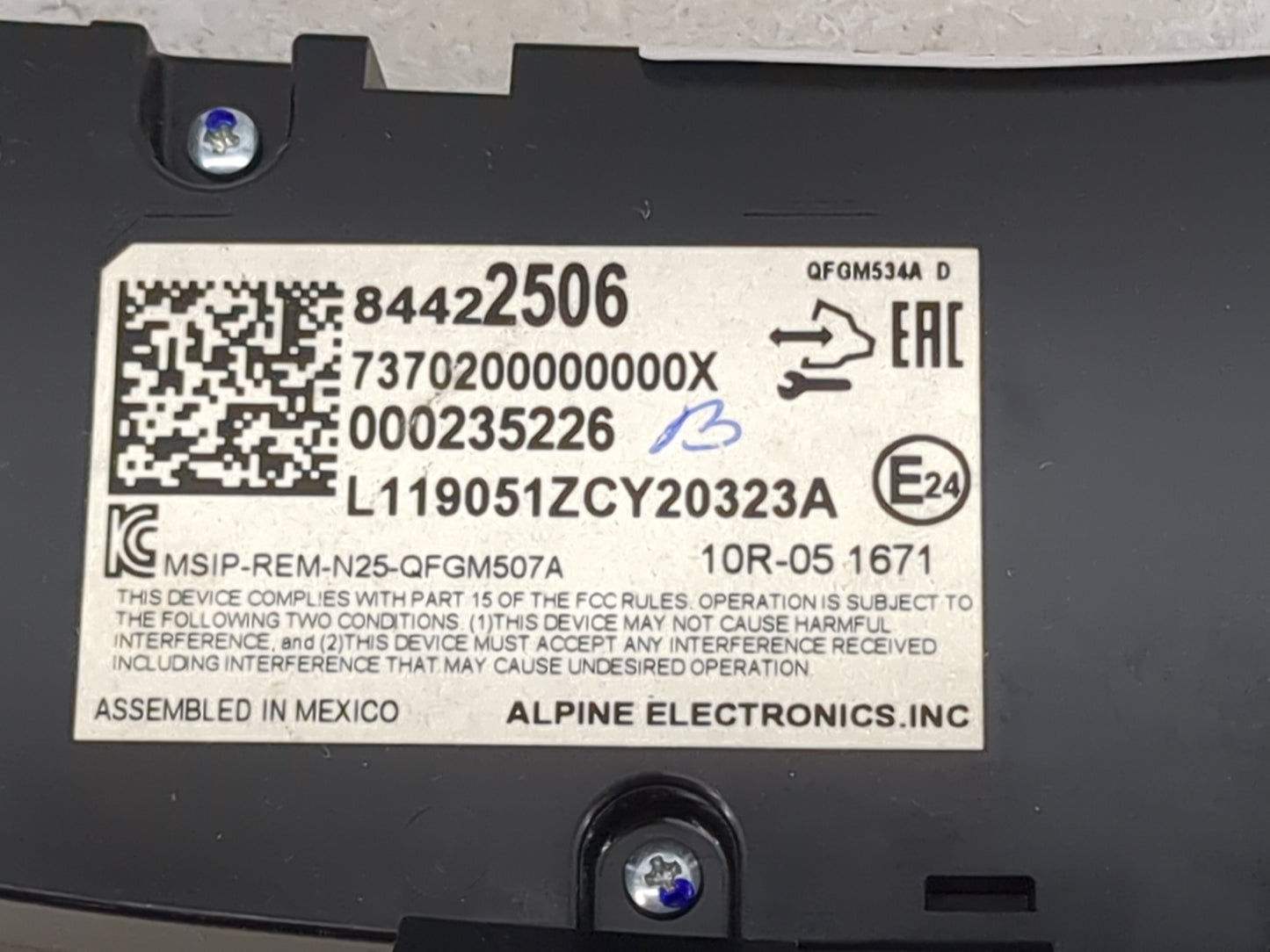 2018-2019 Chevrolet Equinox Climate Control Module Temperature AC/Heater Replacement P/N:84422506 7370200000000X Fits OEM Us
