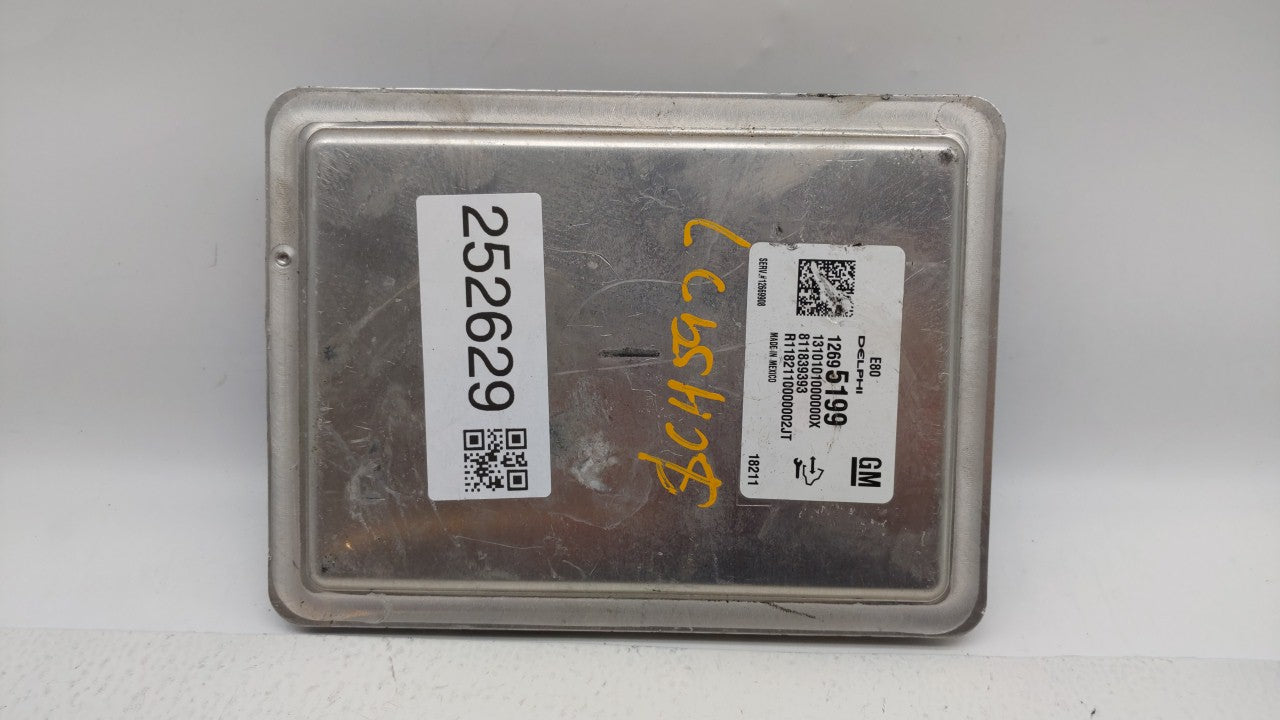 2018-2019 Chevrolet Equinox PCM Engine Control Computer ECU ECM PCU OEM P/N:12676683 12697837, 12700116 Fits Fits 2017 2018 