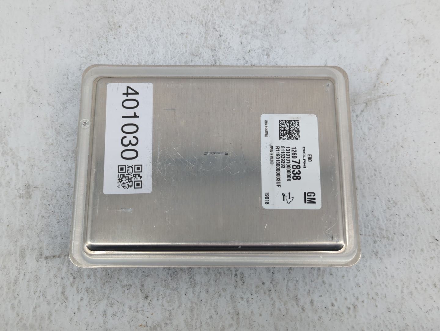 2018-2019 Chevrolet Equinox PCM Engine Control Computer ECU ECM PCU OEM P/N:12669908 12681528 Fits Fits 2017 2018 2019 OEM U