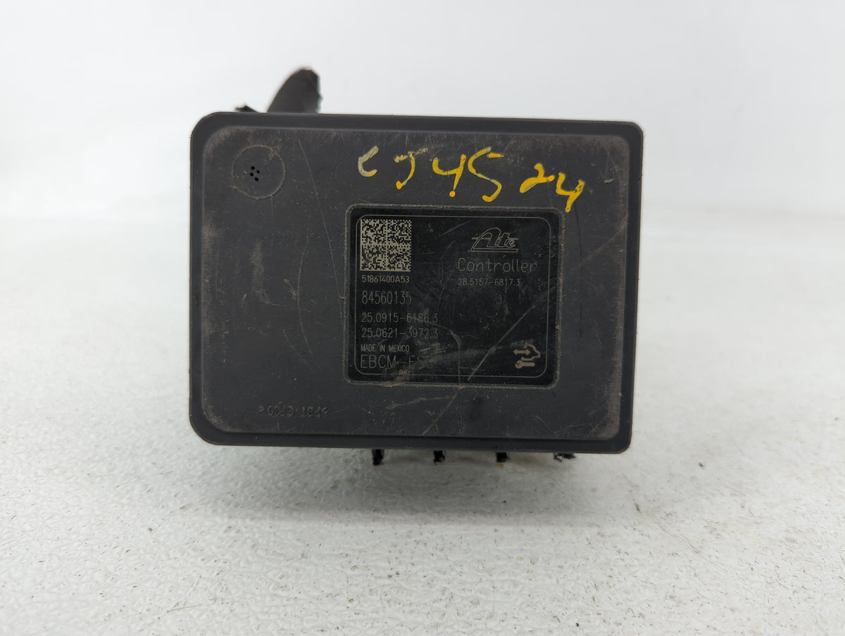 2019-2020 Chevrolet Equinox Anti-Lock Brake ABS Pump Module Actuator OEM P/N:84560131 Fits Fits 2019 2020 2021 2022 OEM Used