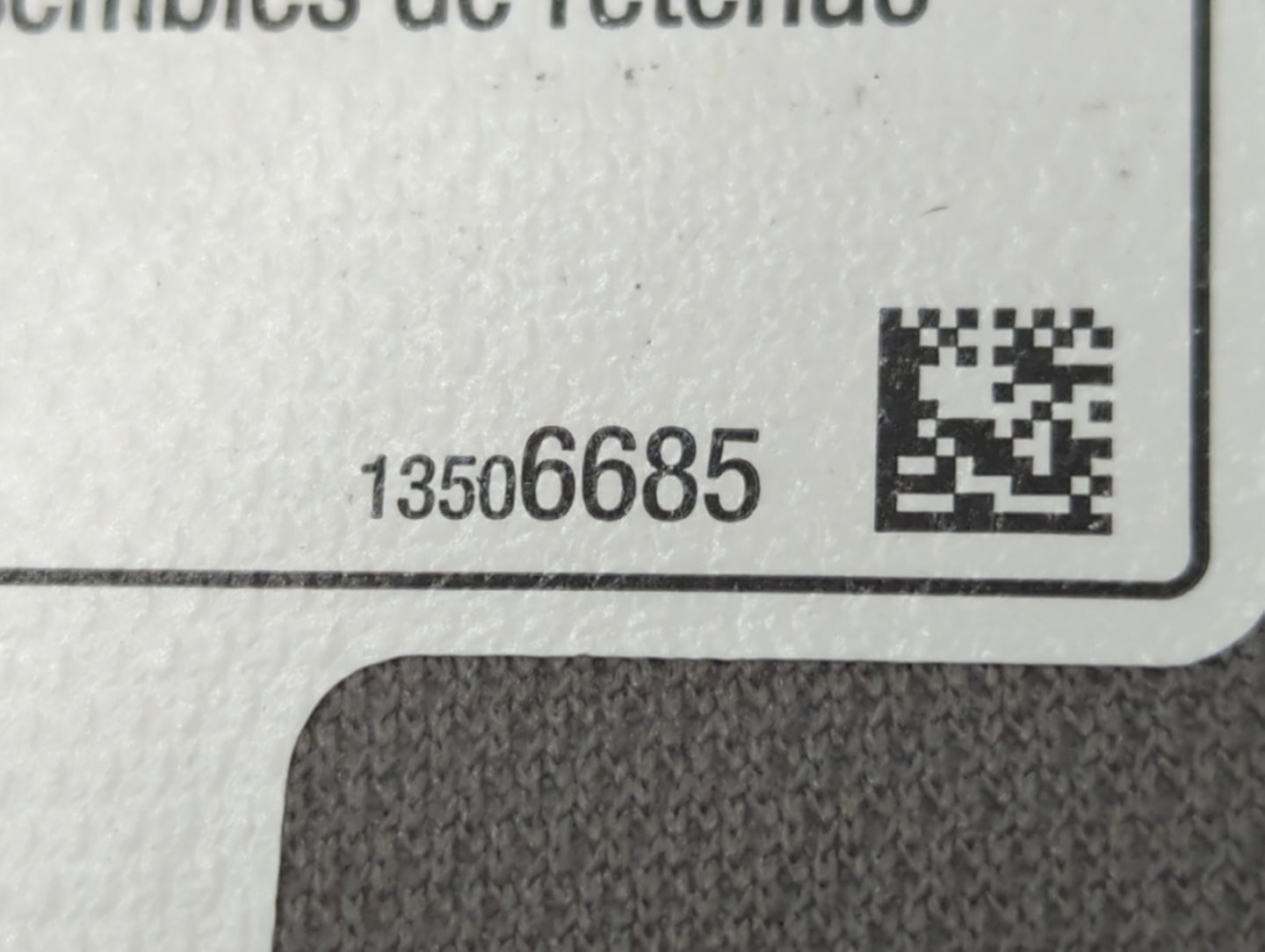 2018-2019 Chevrolet Equinox Sun Visor Shade Replacement Driver Left Mirror Fits Fits 2018 2019 OEM Used Auto Parts - Oemused