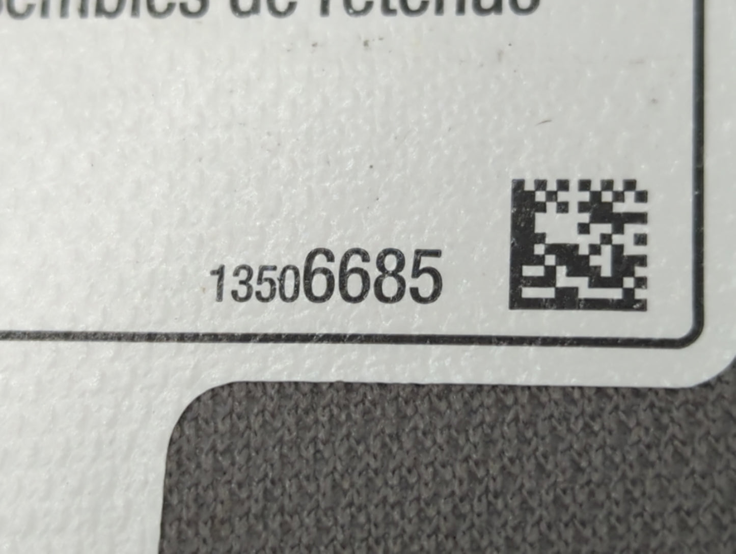 2018-2019 Chevrolet Equinox Sun Visor Shade Replacement Driver Left Mirror Fits Fits 2018 2019 OEM Used Auto Parts - Oemused