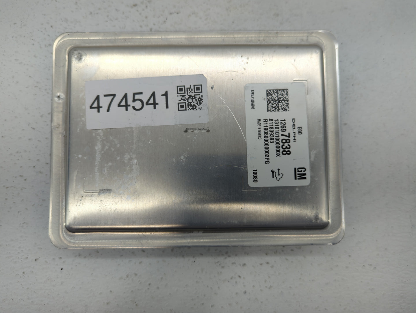2019 Chevrolet Equinox PCM Engine Control Computer ECU ECM PCU OEM P/N:12697838 12695341, 12695618, 12699666 Fits OEM Used A