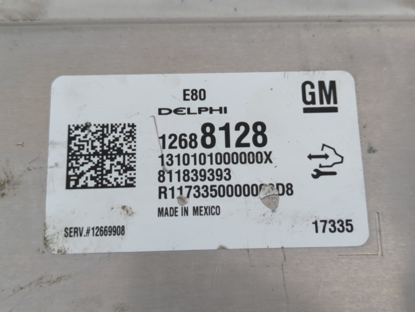 2018-2020 Chevrolet Equinox PCM Engine Control Computer ECU ECM PCU OEM P/N:12669908 12688128 Fits OEM Used Auto Parts - Oem