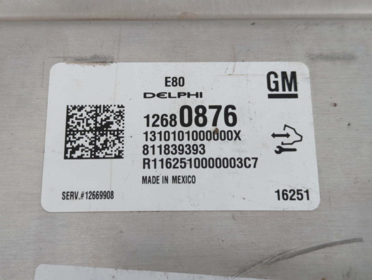 2018-2020 Chevrolet Equinox PCM Engine Control Computer ECU ECM PCU OEM P/N:12669908 12680876 Fits OEM Used Auto Parts - Oem