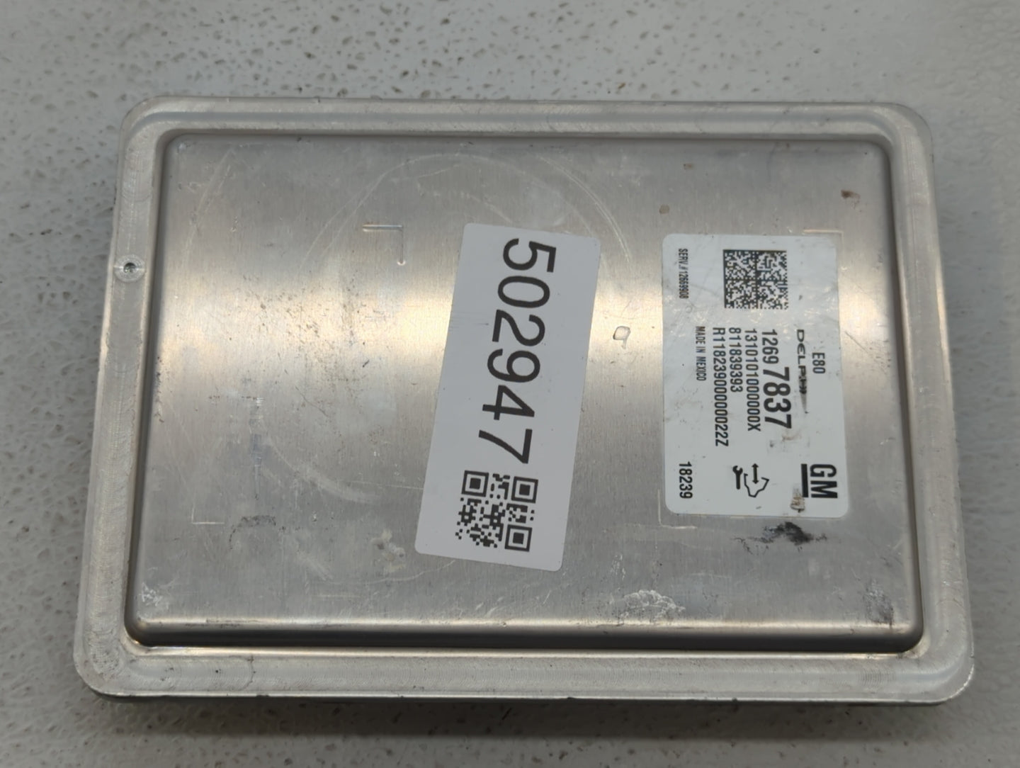 2018-2020 Chevrolet Equinox PCM Engine Control Computer ECU ECM PCU OEM P/N:12697837 811839393 Fits OEM Used Auto Parts - Oe