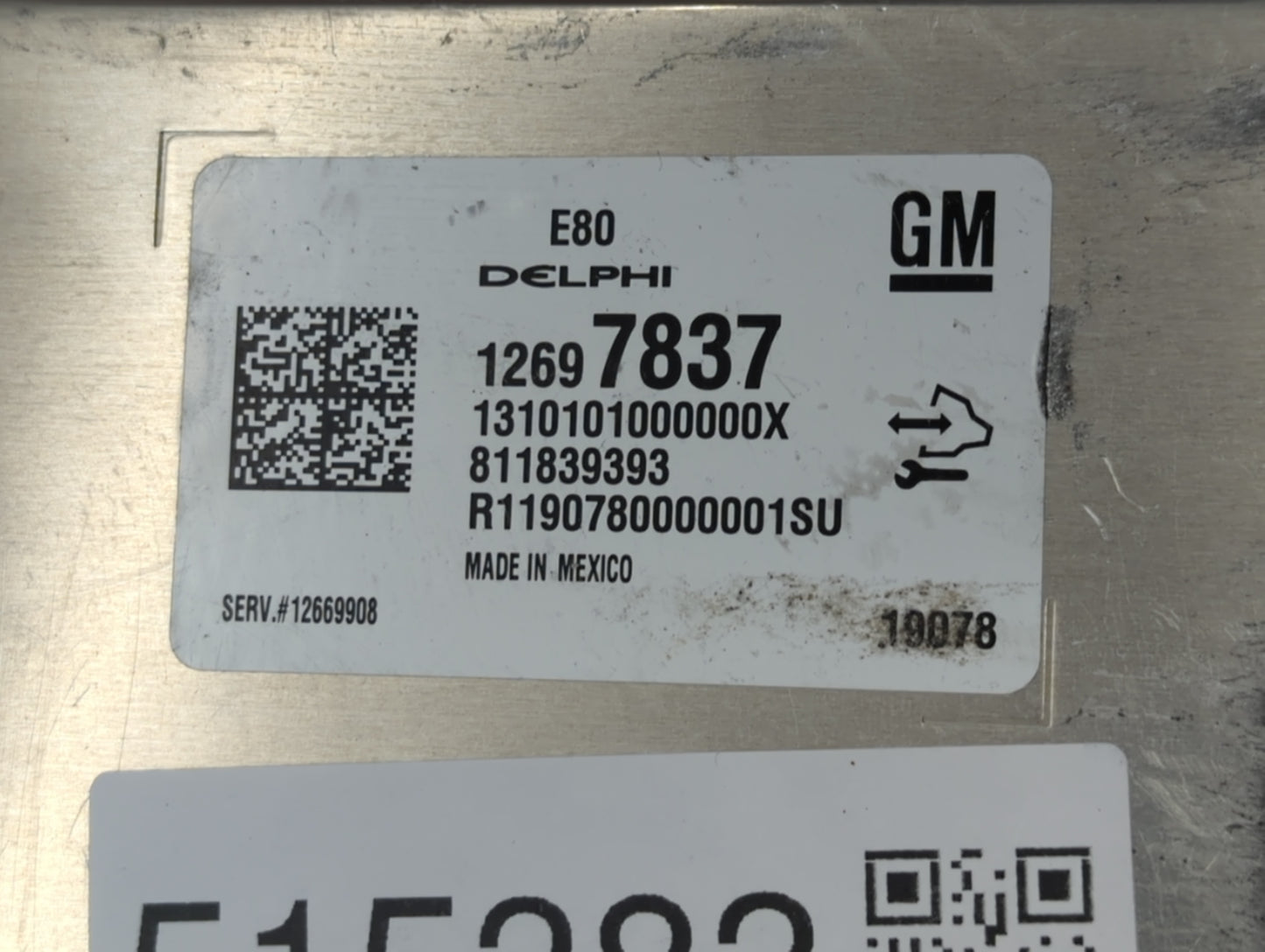2018-2020 Chevrolet Equinox PCM Engine Control Computer ECU ECM PCU OEM P/N:12669908 12697837 Fits OEM Used Auto Parts - Oem