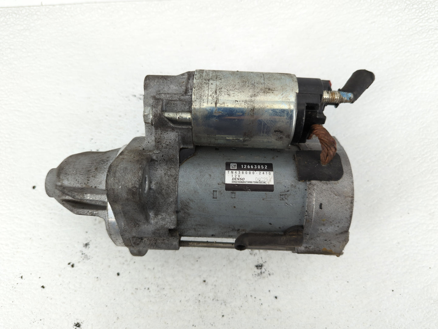 2018-2020 Chevrolet Equinox Car Starter Motor Solenoid OEM P/N:TN438000-2410 Fits Fits 2015 2016 2017 2018 2019 2020 2021 OE