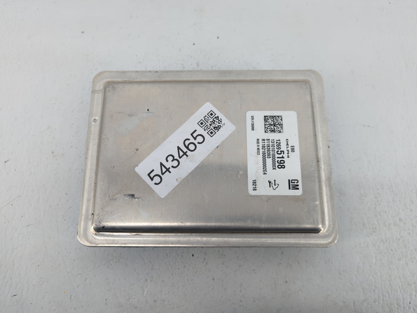 2018-2020 Chevrolet Equinox PCM Engine Control Computer ECU ECM PCU OEM P/N:12695198 Fits Fits 2017 2018 2019 2020 2021 2022