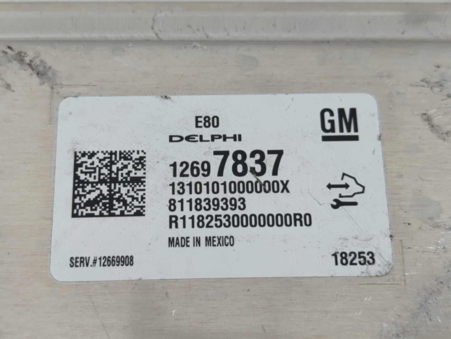2018-2020 Chevrolet Equinox PCM Engine Control Computer ECU ECM PCU OEM P/N:12697837 Fits Fits 2017 2018 2019 2020 2021 2022
