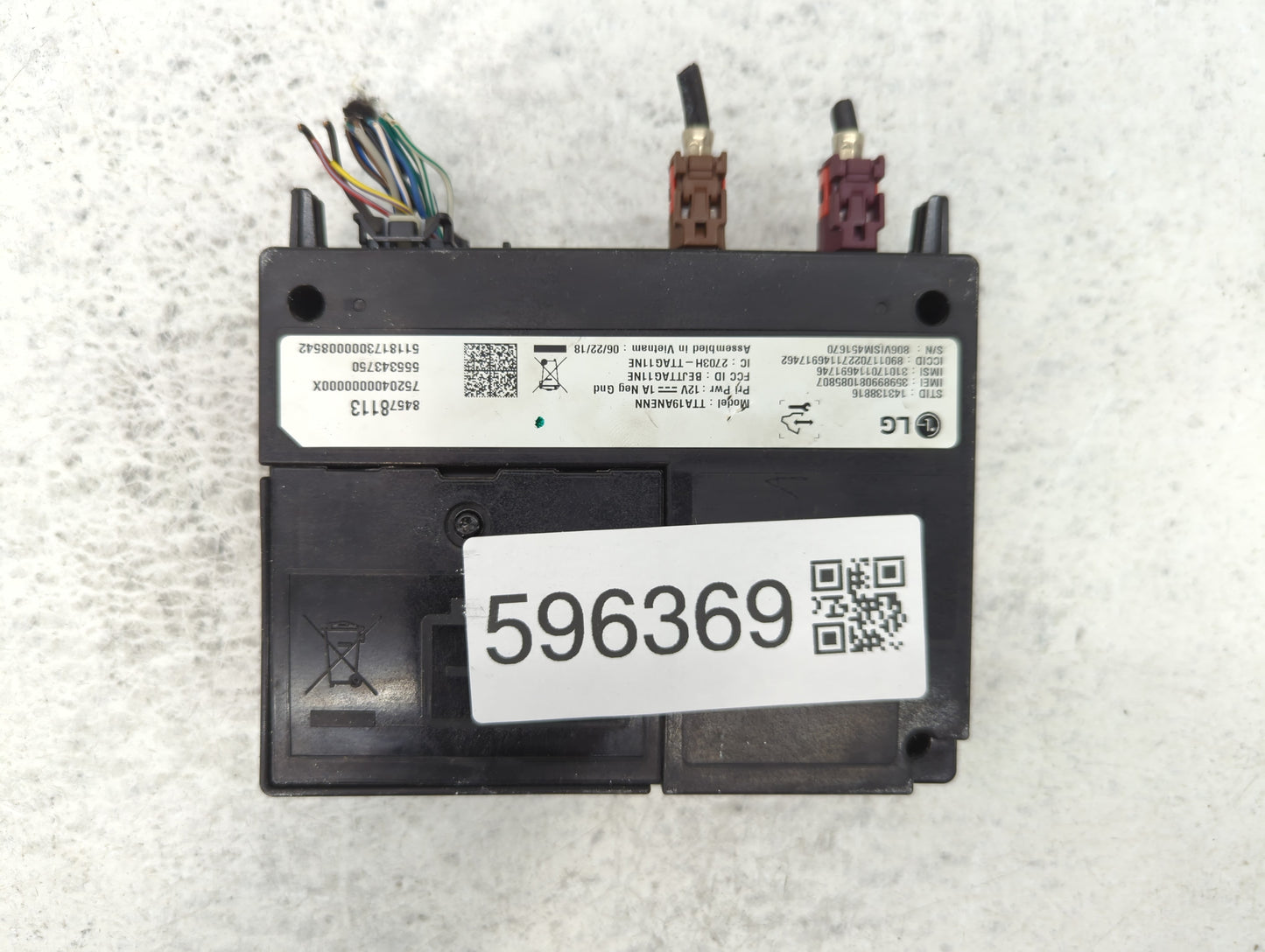 2019 Chevrolet Equinox OnStar Interface Communication Control Module OEM - Oemusedautoparts1.com