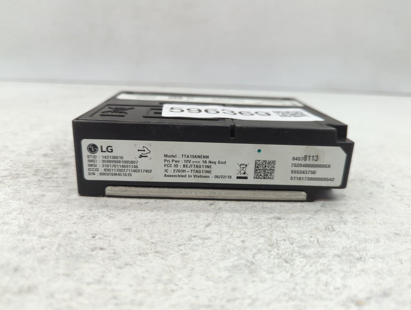 2019 Chevrolet Equinox OnStar Interface Communication Control Module OEM - Oemusedautoparts1.com