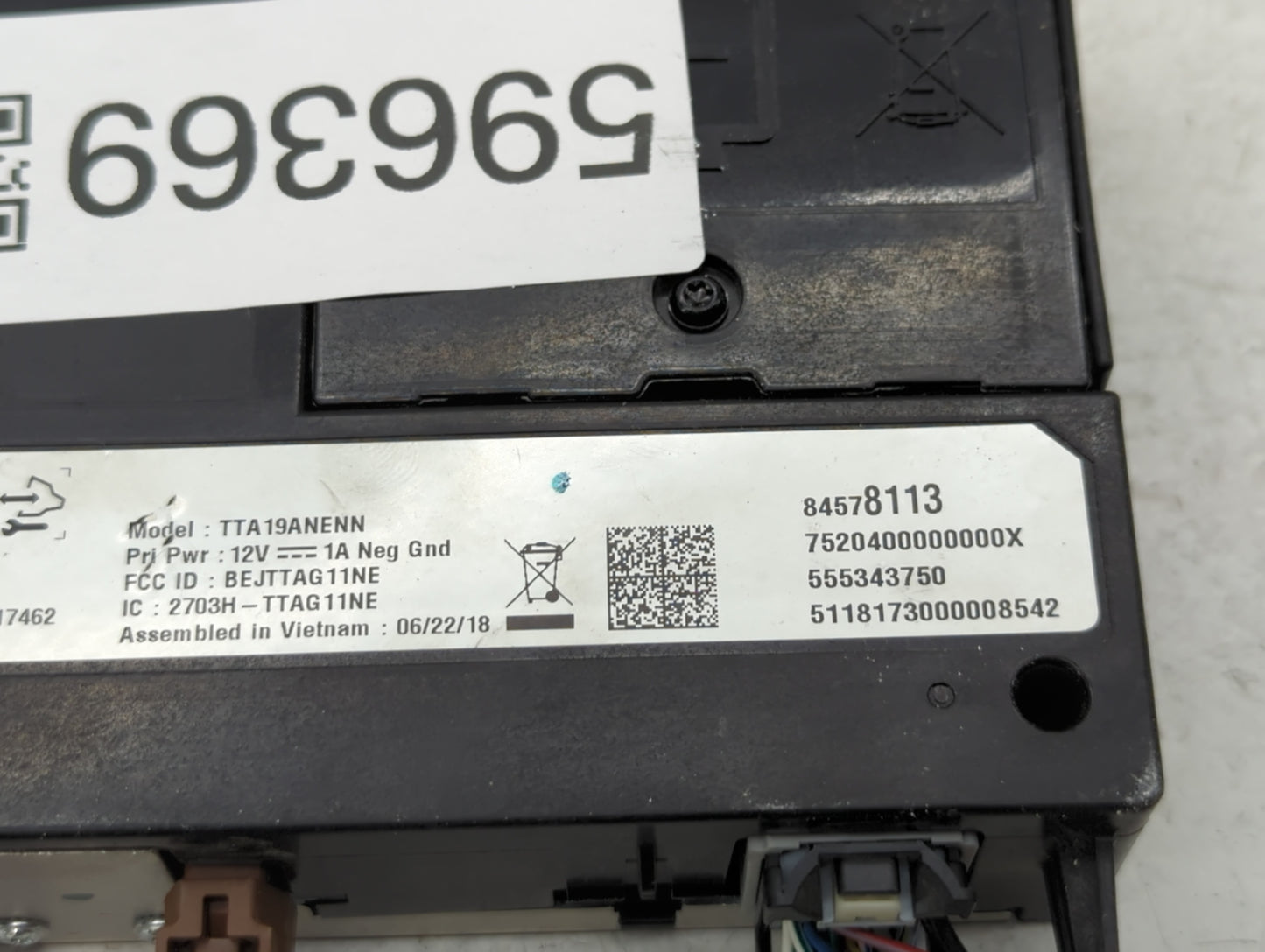 2019 Chevrolet Equinox OnStar Interface Communication Control Module OEM - Oemusedautoparts1.com