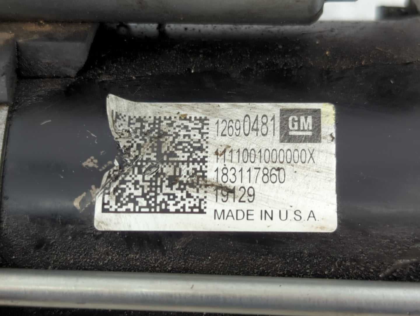 2018-2022 Chevrolet Equinox Car Starter Motor Solenoid OEM P/N:183117860 12690481 Fits Fits 2017 2018 2019 2020 2021 2022 OE