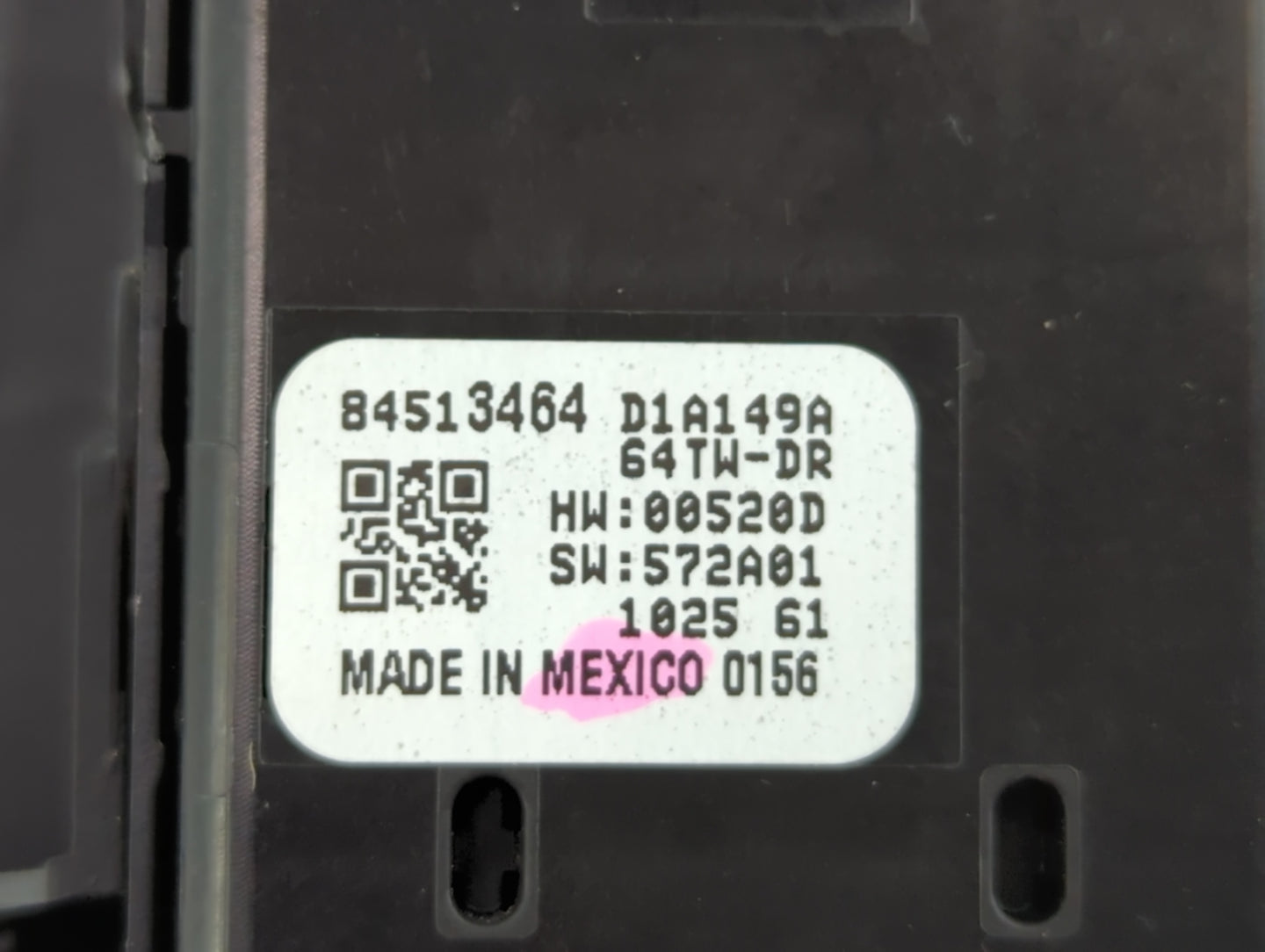 2018-2022 Chevrolet Equinox Master Power Window Switch Replacement Driver Side Left P/N:84513464 Fits OEM Used Auto Parts - 