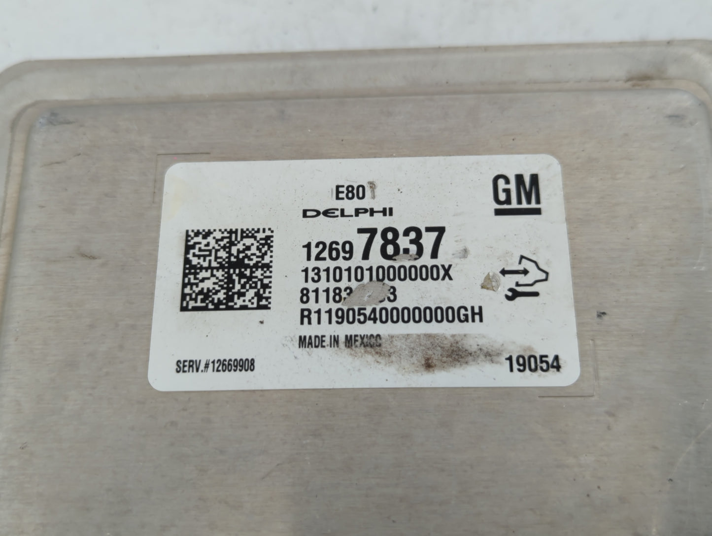2018-2020 Chevrolet Equinox PCM Engine Control Computer ECU ECM PCU OEM P/N:12697837 Fits Fits 2017 2018 2019 2020 2021 2022