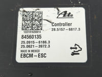 2018-2019 Chevrolet Equinox ABS Pump Control Module Replacement P/N:84560135 Fits Fits 2018 2019 2020 2021 OEM Used Auto Par