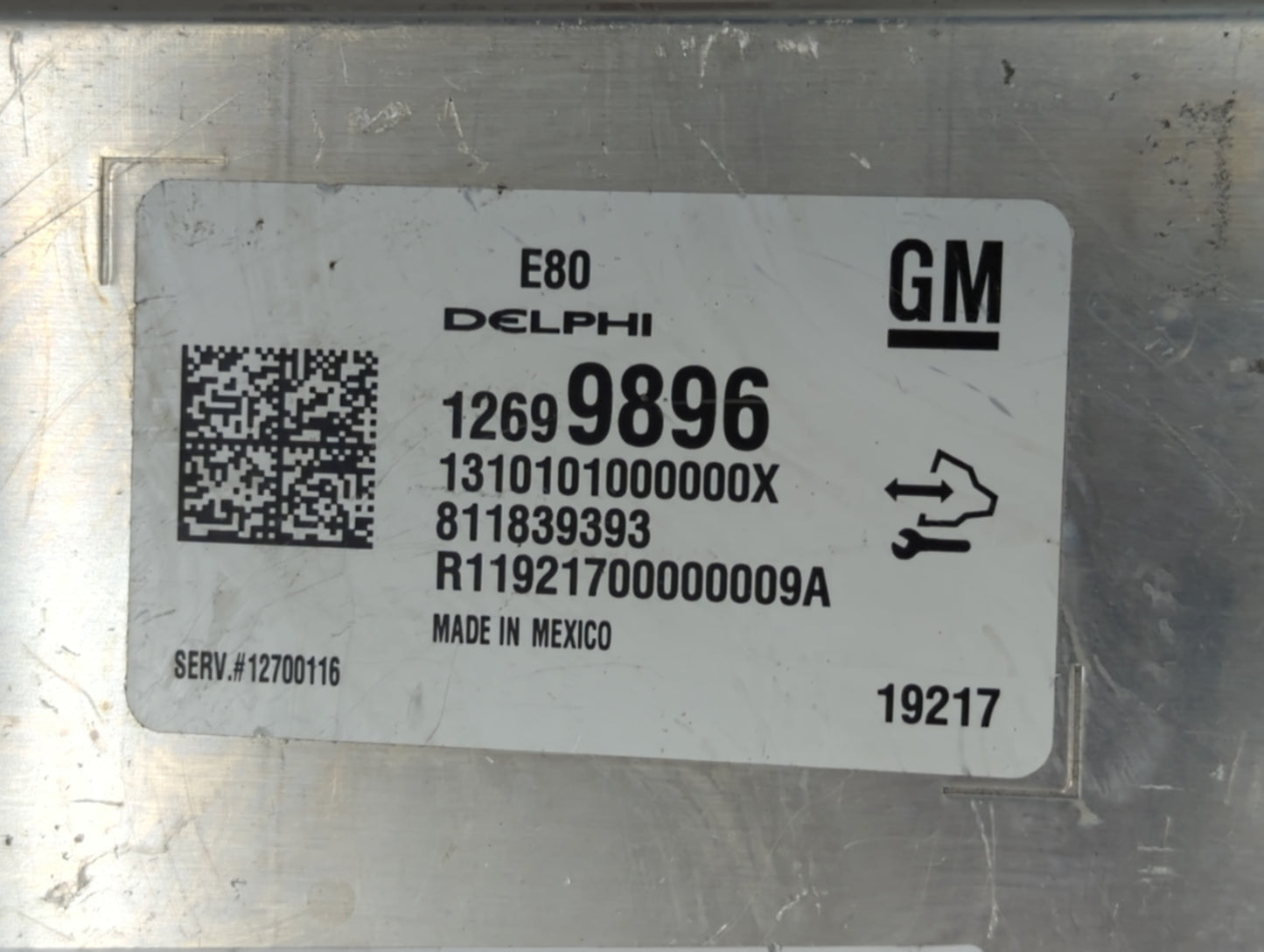 2018-2020 Chevrolet Equinox PCM Engine Control Computer ECU ECM PCU OEM P/N:12699896 Fits Fits 2017 2018 2019 2020 2021 2022