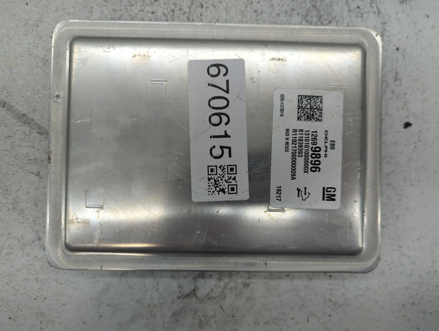2018-2020 Chevrolet Equinox PCM Engine Control Computer ECU ECM PCU OEM P/N:12699896 Fits Fits 2017 2018 2019 2020 2021 2022