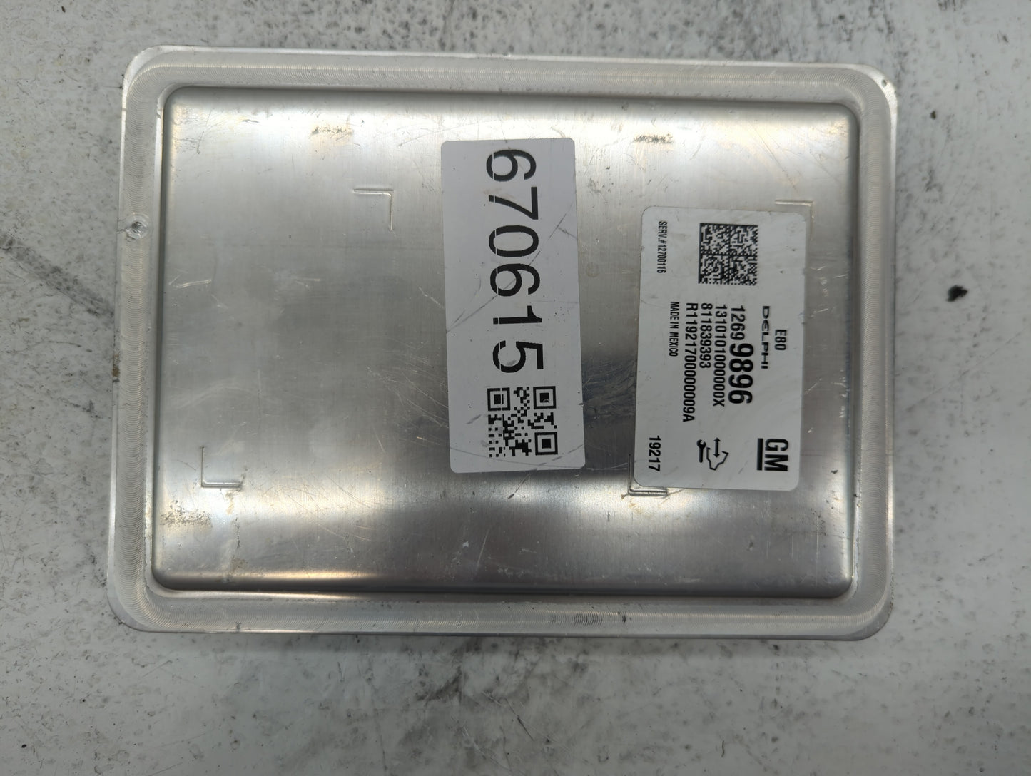 2018-2020 Chevrolet Equinox PCM Engine Control Computer ECU ECM PCU OEM P/N:12699896 Fits Fits 2017 2018 2019 2020 2021 2022