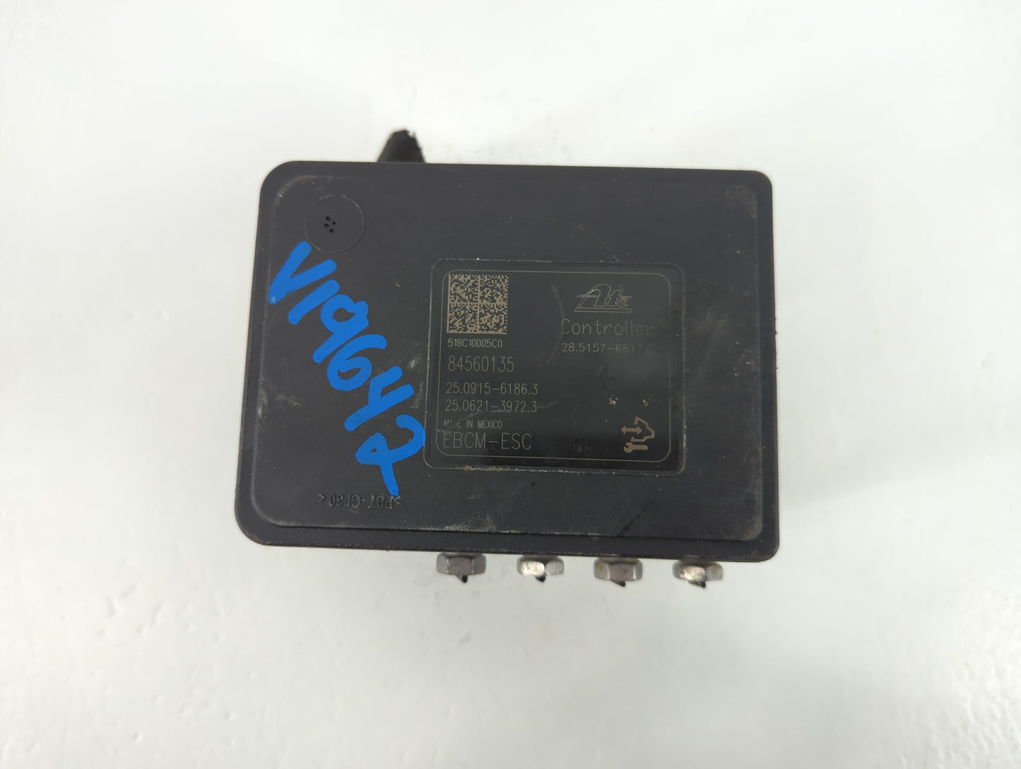 2018-2019 Chevrolet Equinox ABS Pump Control Module Replacement P/N:84560131 Fits Fits 2018 2019 2020 2021 OEM Used Auto Par