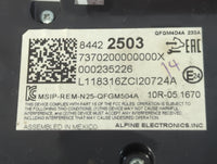 2019-2021 Chevrolet Equinox Climate Control Module Temperature AC/Heater Replacement P/N:84422503 Fits Fits 2019 2020 2021 O