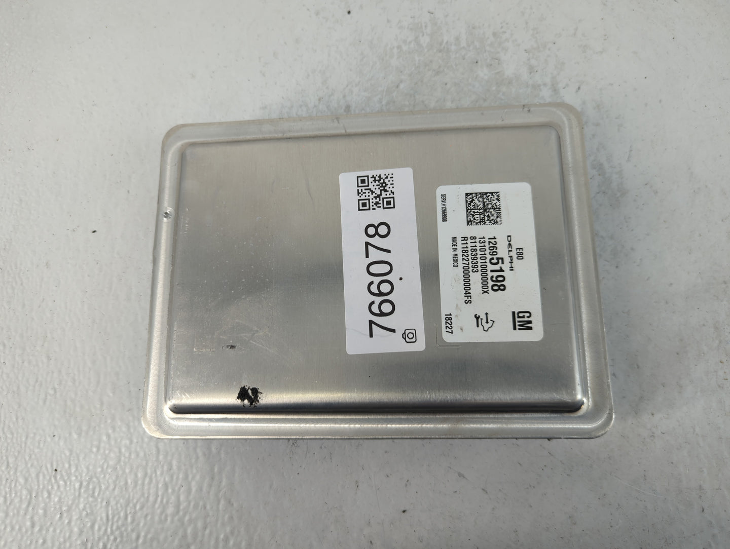2018-2020 Chevrolet Equinox PCM Engine Control Computer ECU ECM PCU OEM P/N:12695198 Fits Fits 2017 2018 2019 2020 2021 2022