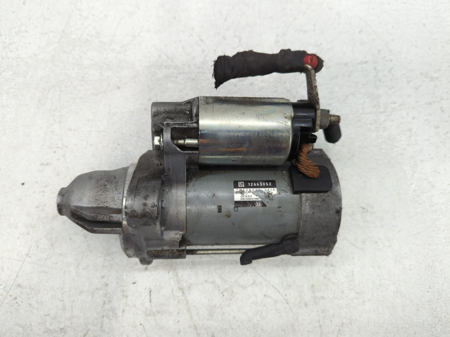 2018-2020 Chevrolet Equinox Car Starter Motor Solenoid OEM P/N:12663052 Fits Fits 2015 2016 2017 2018 2019 2020 2021 OEM Use