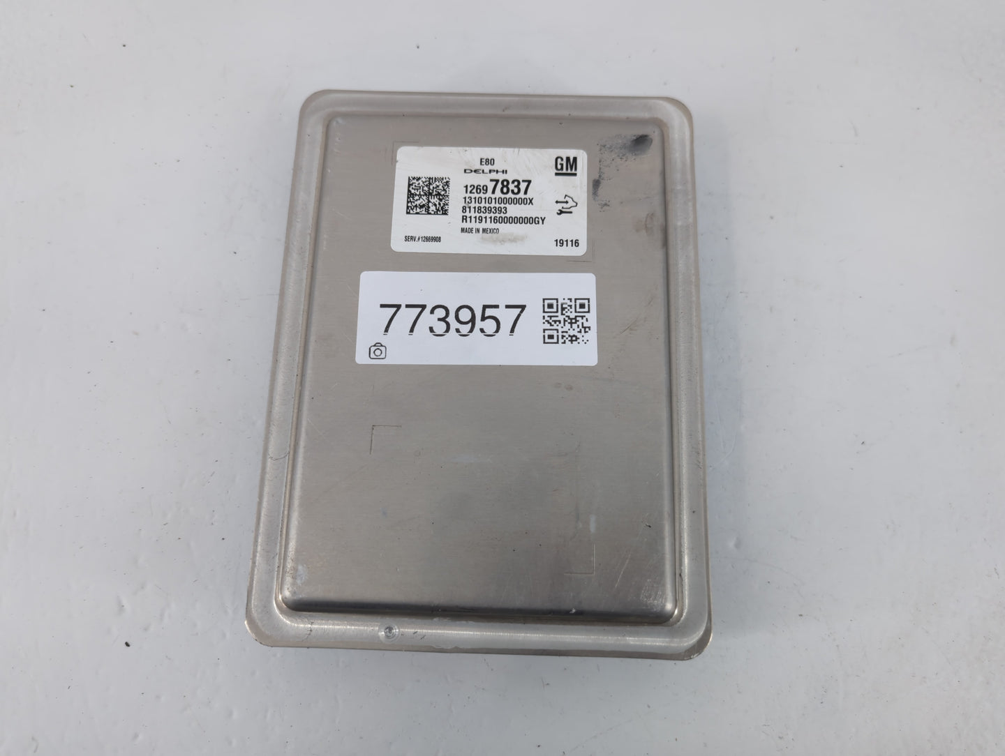 2018-2020 Chevrolet Equinox PCM Engine Control Computer ECU ECM PCU OEM P/N:12697837 Fits Fits 2017 2018 2019 2020 2021 2022