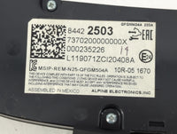 2019-2021 Chevrolet Equinox Climate Control Module Temperature AC/Heater Replacement P/N:84422503 Fits Fits 2019 2020 2021 O