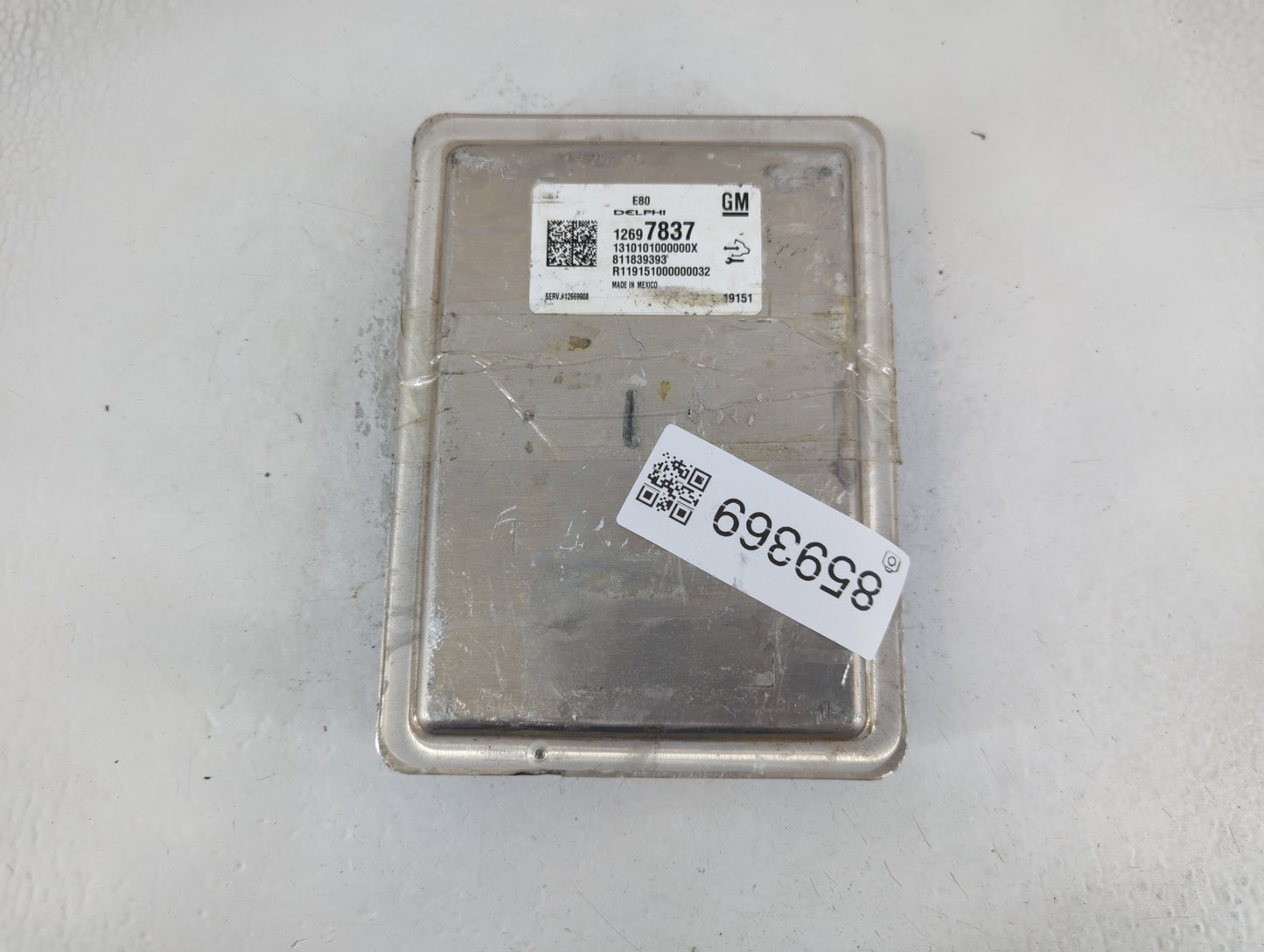 2018-2020 Chevrolet Equinox PCM Engine Control Computer ECU ECM PCU OEM P/N:12697837 Fits Fits 2017 2018 2019 2020 2021 2022