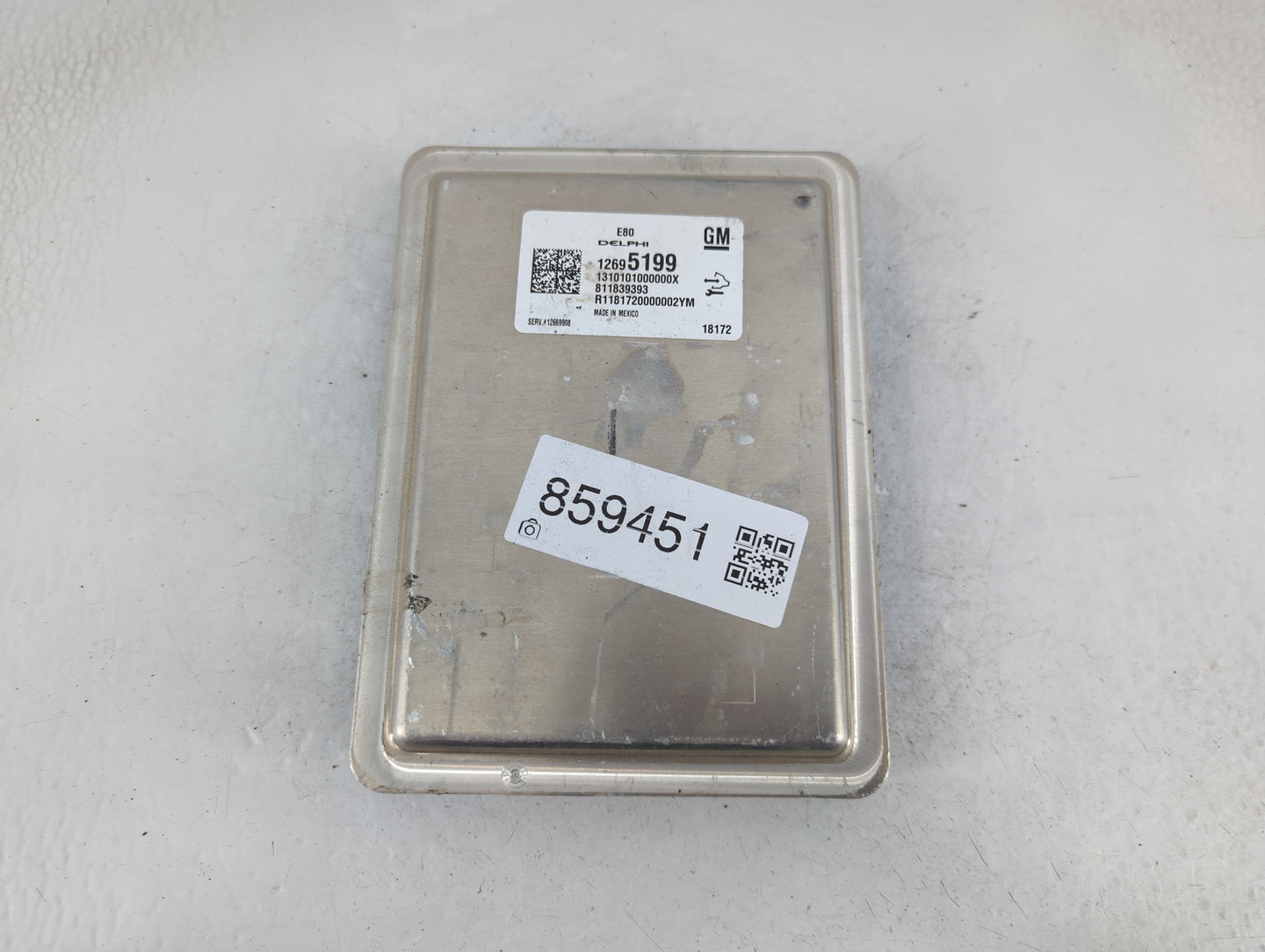 2018-2020 Chevrolet Equinox PCM Engine Control Computer ECU ECM PCU OEM P/N:12695199 Fits Fits 2017 2018 2019 2020 2021 2022
