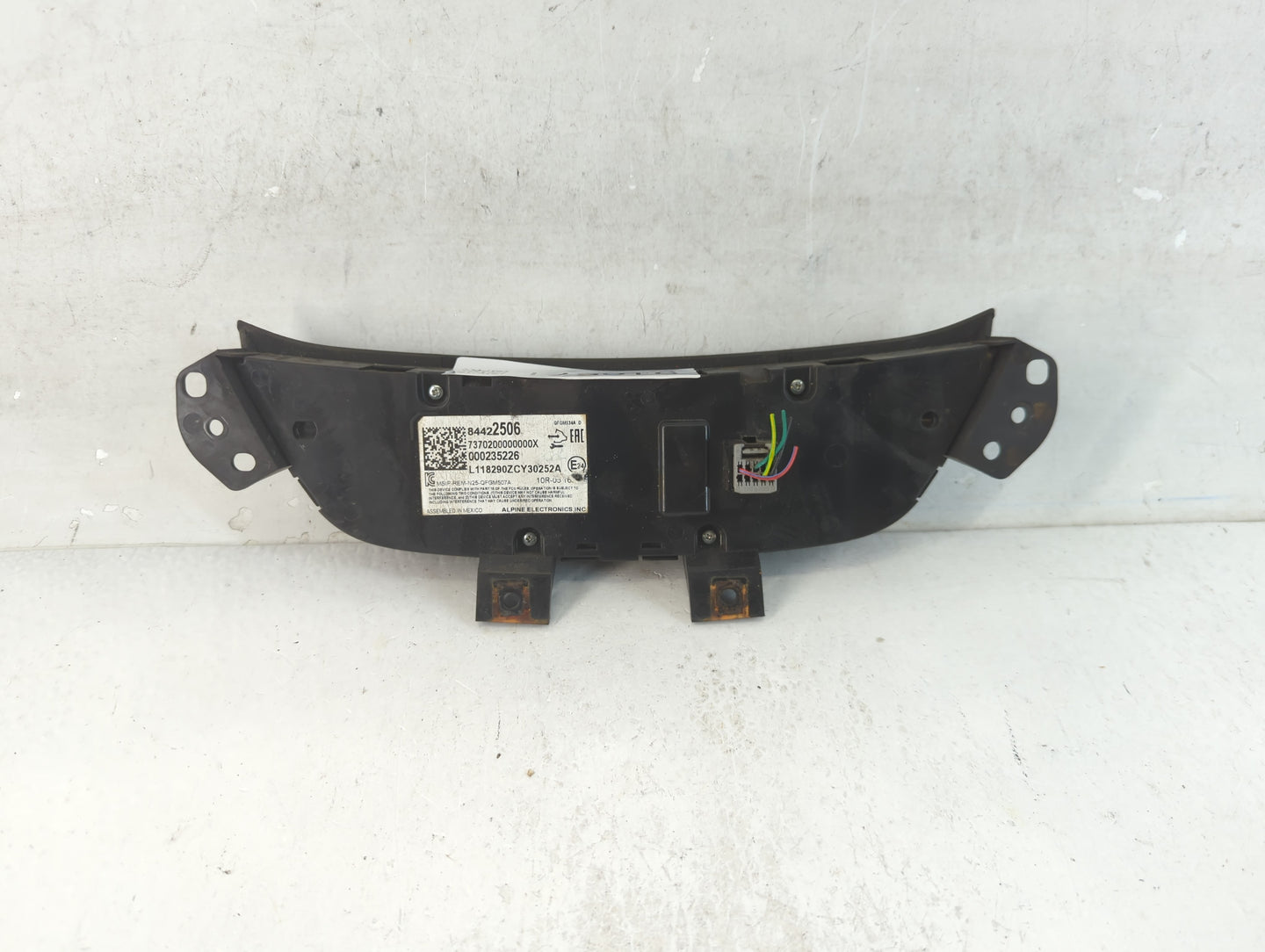 2019-2021 Chevrolet Equinox Climate Control Module Temperature AC/Heater Replacement P/N:84422506 Fits Fits 2019 2020 2021 O
