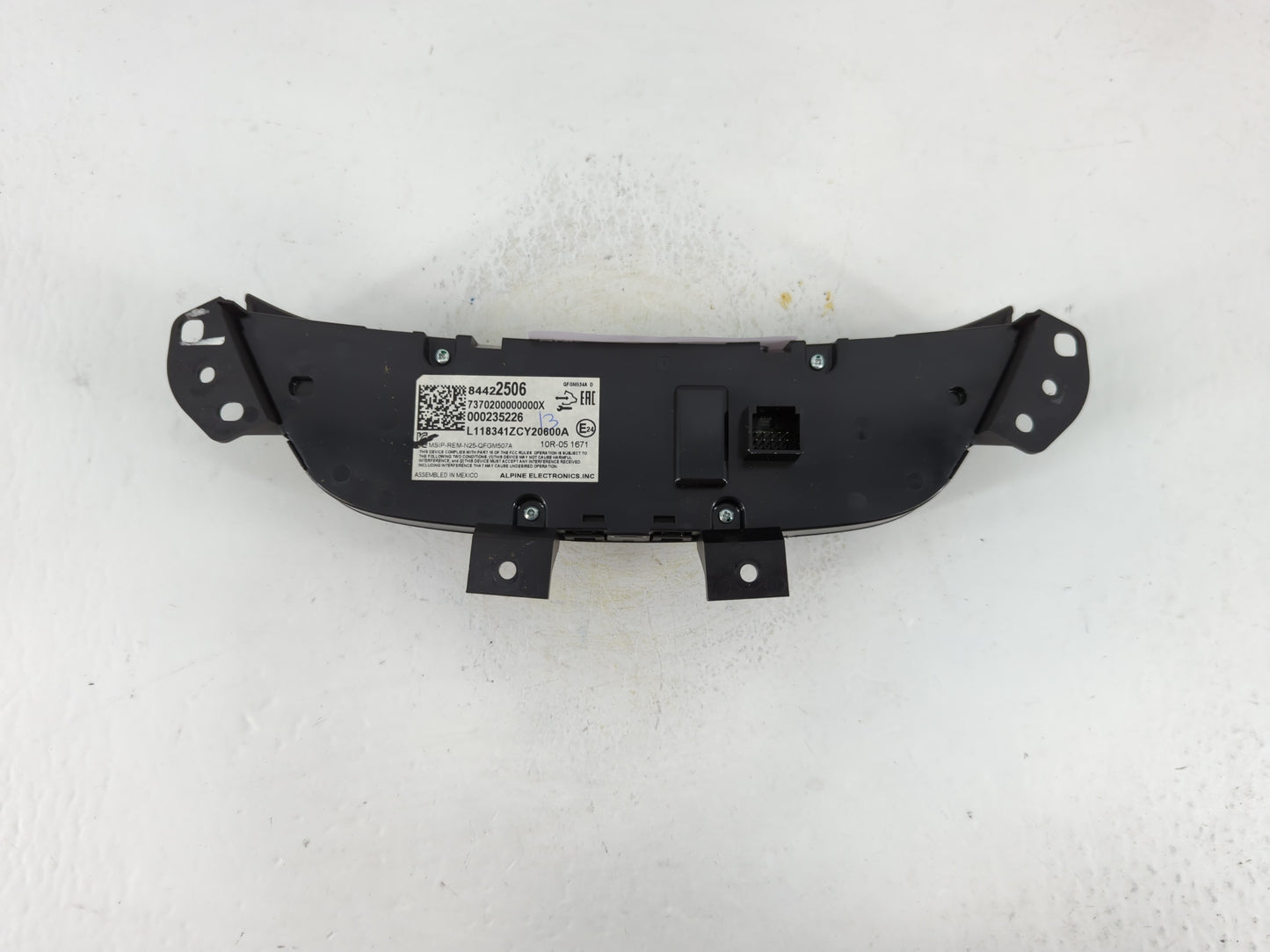 2018-2019 Chevrolet Equinox Climate Control Module Temperature AC/Heater Replacement P/N:84422506 Fits Fits 2018 2019 OEM Us