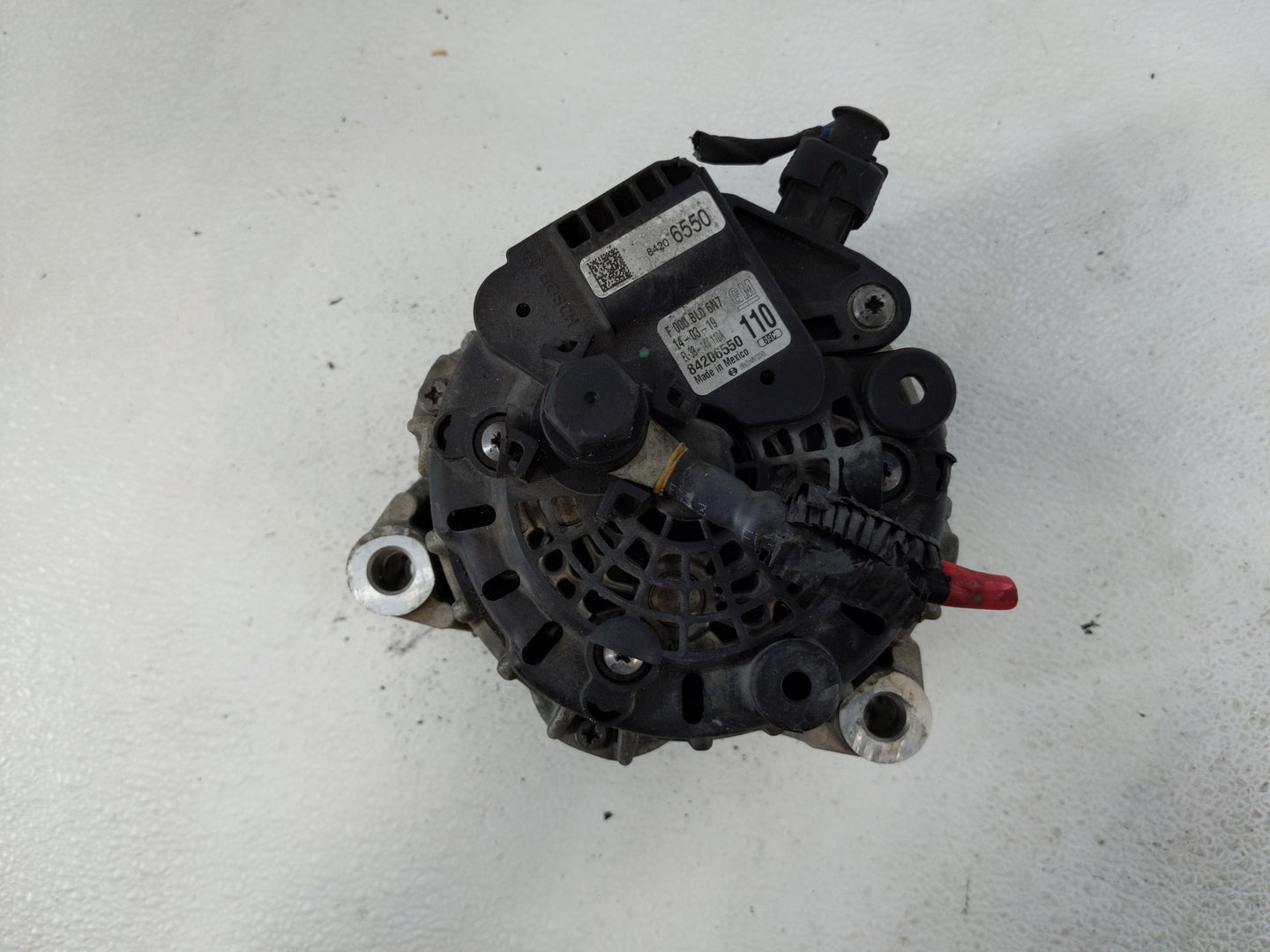 2016-2021 Chevrolet Express 2500 Alternator Replacement Generator Charging Assembly Engine OEM P/N:84206550 Fits OEM Used Au