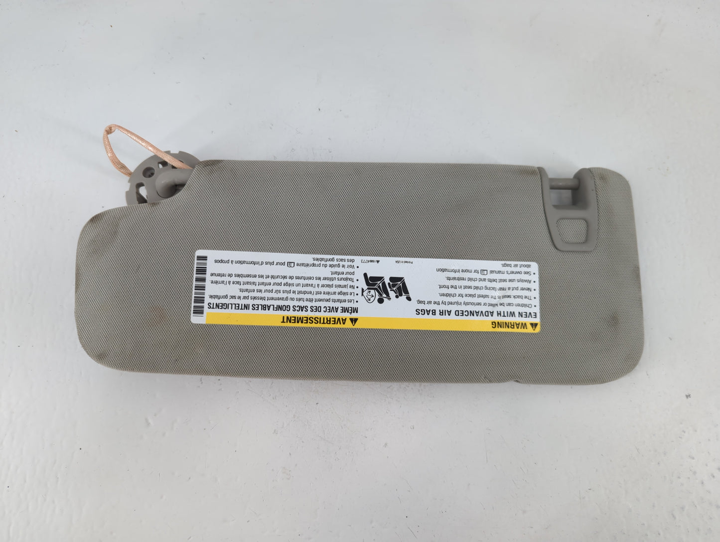 2014-2020 Chevrolet Impala Sun Visor Shade Replacement Passenger Right Mirror Fits Fits 2014 2015 2016 2017 2018 2019 2020 O