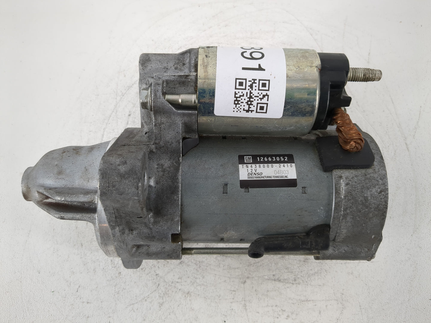 2015-2019 Chevrolet Impala Car Starter Motor Solenoid OEM P/N:12663052 Fits Fits 2015 2016 2017 2018 2019 2020 2021 OEM Used