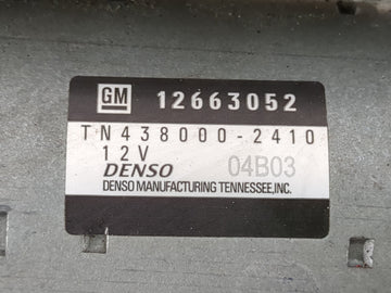 2015-2019 Chevrolet Impala Car Starter Motor Solenoid OEM P/N:12663052 Fits Fits 2015 2016 2017 2018 2019 2020 2021 OEM Used Auto Parts