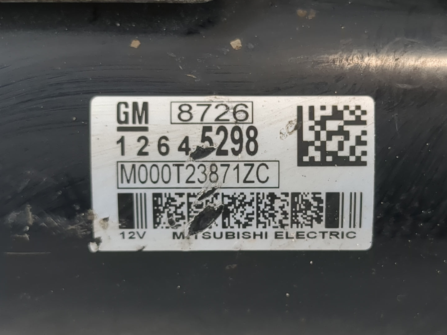 2012-2020 Chevrolet Impala Car Starter Motor Solenoid OEM P/N:8726 12645298 Fits OEM Used Auto Parts - Oemusedautoparts1.com