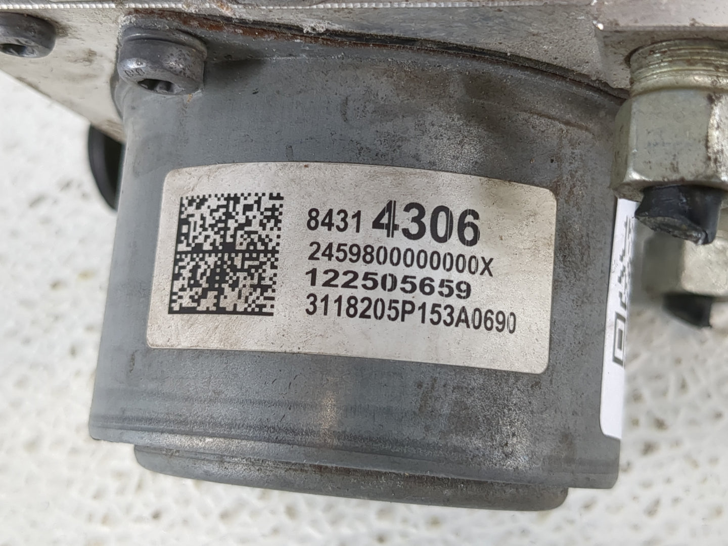 2017-2020 Chevrolet Impala ABS Pump Control Module Replacement P/N:84314306 84092226 Fits Fits 2017 2018 2019 2020 OEM Used 
