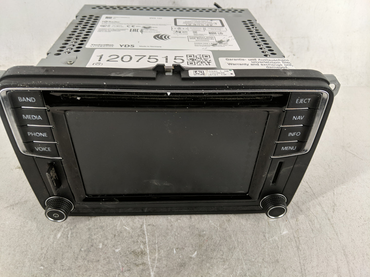 2015-2020 Chevrolet Impala Radio AM FM Cd Player Receiver Replacement Fits Fits 2015 2016 2017 2018 2019 2020 OEM Used Auto 