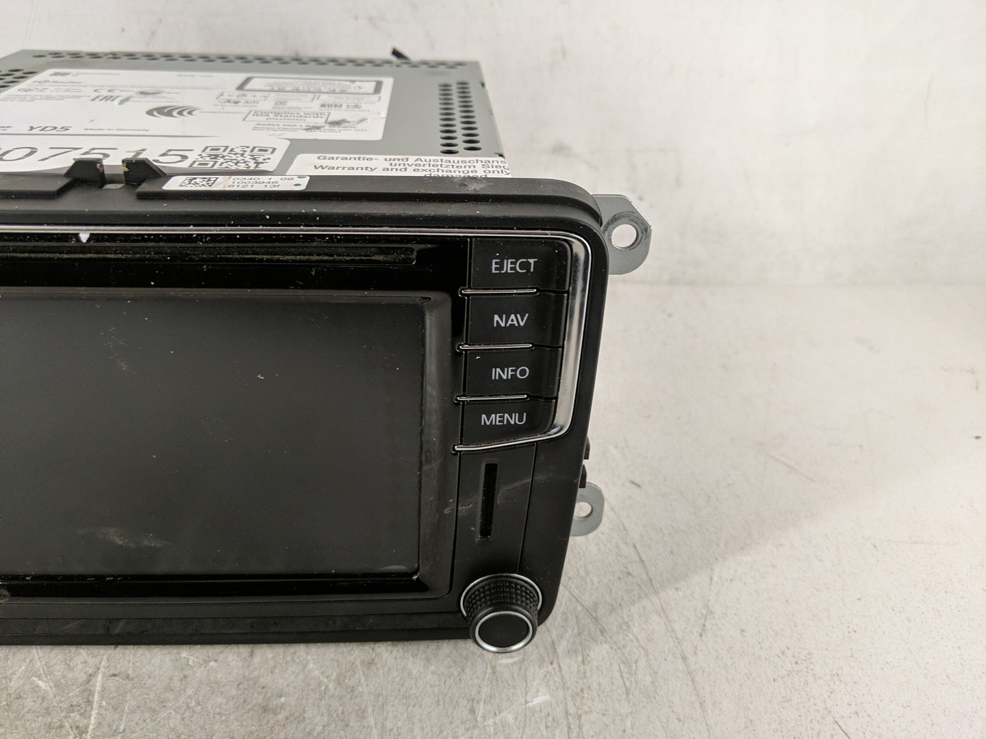 2015-2020 Chevrolet Impala Radio AM FM Cd Player Receiver Replacement Fits Fits 2015 2016 2017 2018 2019 2020 OEM Used Auto 