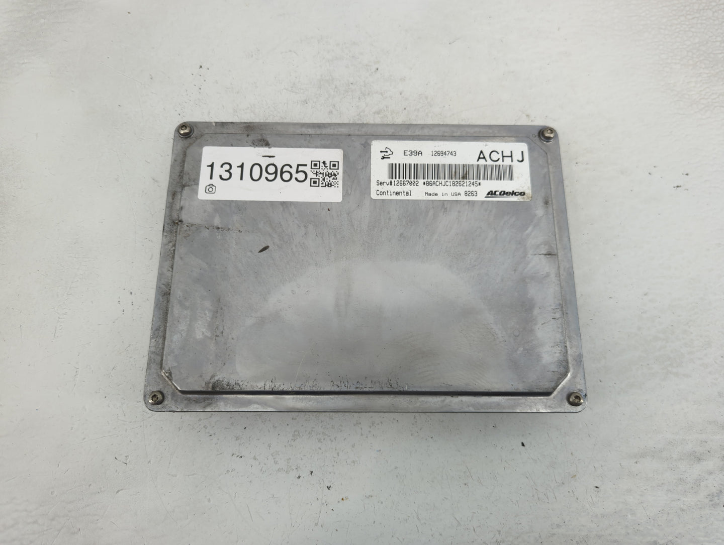 2017-2020 Chevrolet Impala PCM Engine Control Computer ECU ECM PCU OEM P/N:12694743 Fits Fits 2017 2018 2019 2020 OEM Used A